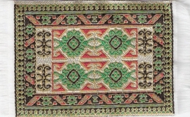 SAD-D697B Turks tapijt groen 5 x 7cm