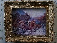 WH-Y193 Schilderij Schotse Hooglanders