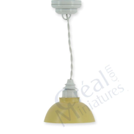 CR-2285 LED Witte plafondlamp met gele kap