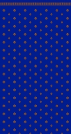 SAD-DIY076B Behang    (Garden Crest Blue)