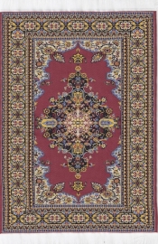 SAD-D699B Turks tapijt rood 15 x 23cm
