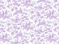 WH-PP226 Behang (Lilac Toile de Jouy)