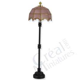 CR-2226 Cranberry Tiffany staande lamp LED