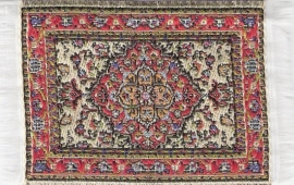 SAD-D697D Turks tapijt maroon 5 x 7cm