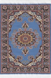 SAD-D699D Turks tapijt licht blauw 15 x 23cm