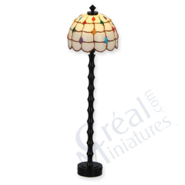 CR-2261 LED Staande lamp met Tiffany kap