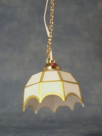 SAD-DE324 Witte Tiffany hanglamp - LED