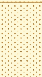 SAD-DIY076A Behang     (Garden Crest Gold & Ivory)