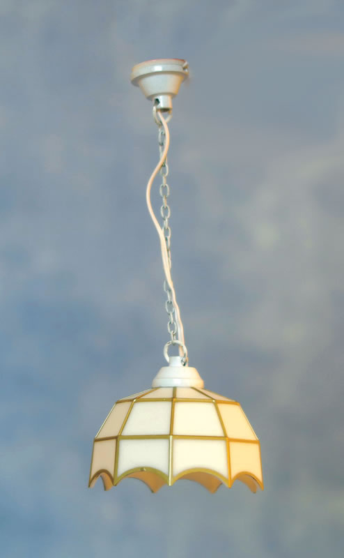 SAD-DE284 Witte Tiffany hanglamp