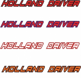Holland driver alleen