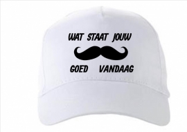 Wat staat jouw snor goed vandaag