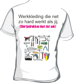 Bedrijfsshirt voorzien van eigen Logo