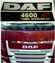 Sticker set voor voorkant DAF  FX