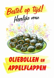 Oliebollen en Appelflappen