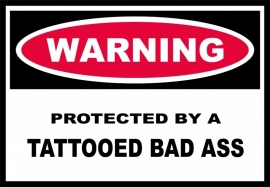Warning Tattooed