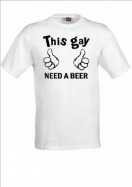 This Gay need a beer
