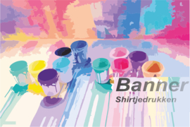 Banner Voorzien van eigen tekst en Logo