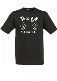 This Gay need a beer