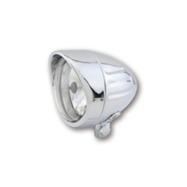 Koplamp PGO BR150/200 en 250cc met E keurmerk (zijdemat zwart of Chrome)