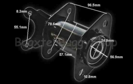 Houder achteras 110cc