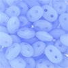 Superduo 2.5x5mm Matte Opal Sapphire (per 10 gram)