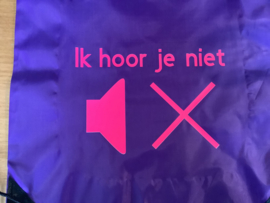 Paars met neon roze