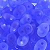 Superduo 2.5x5mm Matte Sapphire (per 10 gram)