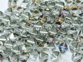 Bicone Beads 6 mm Crystal Volcano (per 50)