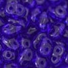 Superduo 2.5x5mm Cobalt (per 10 gram)