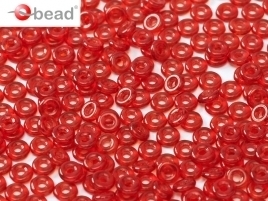 O Beads® 2 x 4 mm Red (per 5 gram)