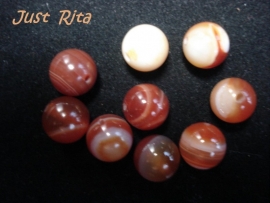 Rode Sardonyx Agate 10 mm