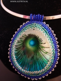 Collier "Peacock"