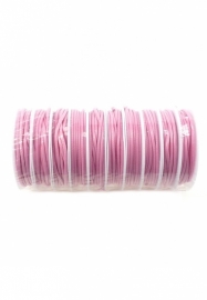 Waxkoord Roze 2mm