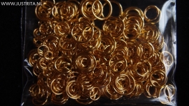 Ringetjesmix goudkleur 25 gram