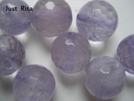 Amethist 12 mm facet / Amethyst 12 mm facet