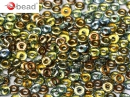 O Beads® 2 x 4 mm Crystal Marea (per 5 gram)