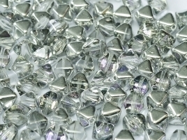 Bicone Beads 6 mm Crystal Vitrail Light (per 50)