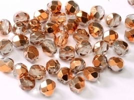 FP Facet 6mm Crystal Sunset (per 50 stuks)