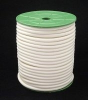 Rubber koord 4 mm hol