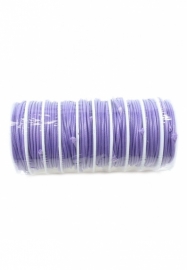Waxkoord lila/paars 2mm