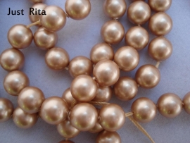 5810 Swarovski Crystal Pearl "Vintage Gold"  6mm