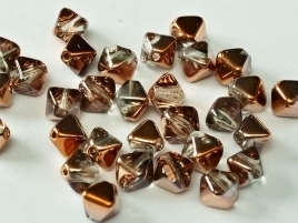 Bicone Beads 6 mm Crystal Sunset (per 50)