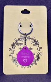 MD004 Sleutelhanger bonus mama roze