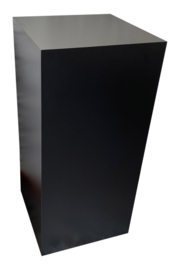 In & Out Deco zuil sokkel pilaar mat zwart 28 x 28 x 60 cm (lxbxh)