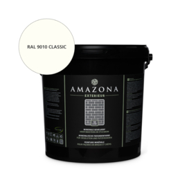 Amazona Gevelverf RAL 9010 5 liter
