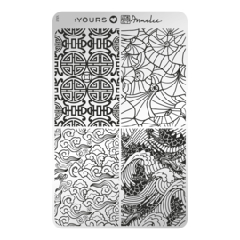 Yours Cosmetics - Stamping Plates - :YOURS Loves Anna Lee - YLA01. Ru Yi