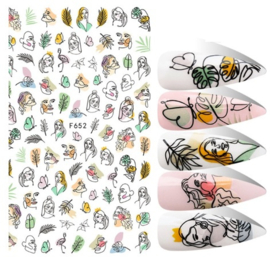 Nailways - Nail Stickers - F652 - Autumn Feeling