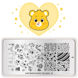 MoYou London - Movies Stamping Plate - Care Bears Unlock The Magic 5