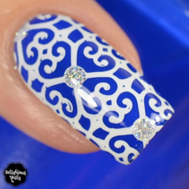 UberChic - Big Nail Stamping Plate - Moroccan Delight