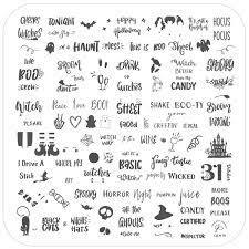 Clear Jelly Stamper - Medium Stamping Plate - CJS_H79 - Boo Crew